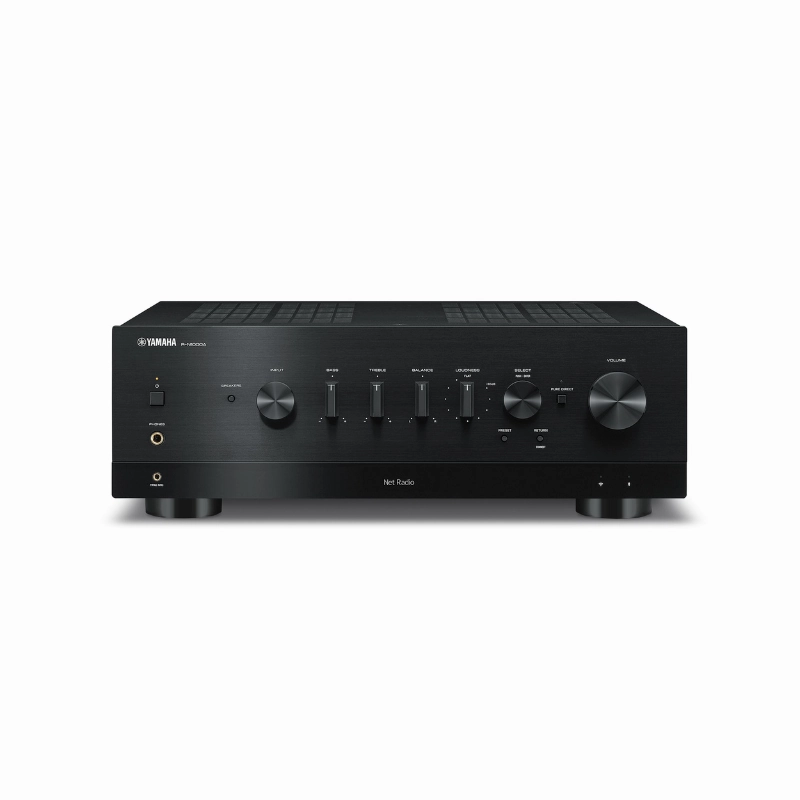 Yamaha R-N1000A Network Receiver (Each) hi-fi internet radio,hi-fi stereo bundle with cables,hi-fi amp and tuner