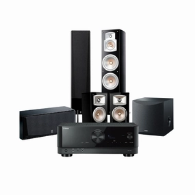YAMAHA RX V4A, NS777, NS333, NS C444 AND SW 050 BUNDLE hi-fi analog preamp,hi-fi dynamic range audio,hi-fi stereo for TV