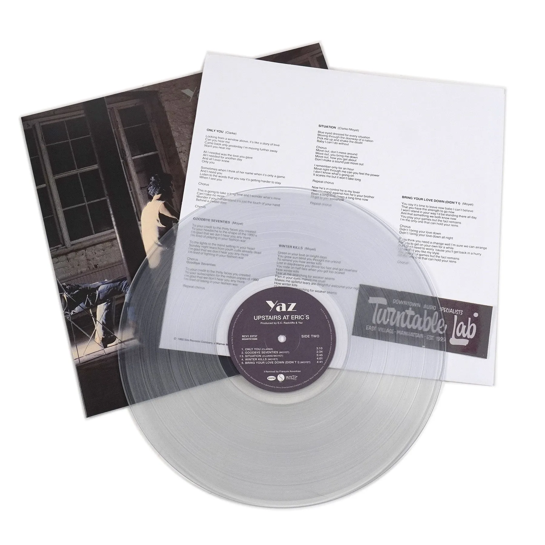 Yaz: Upstairs At Eric's (Colored Vinyl) Vinyl LP